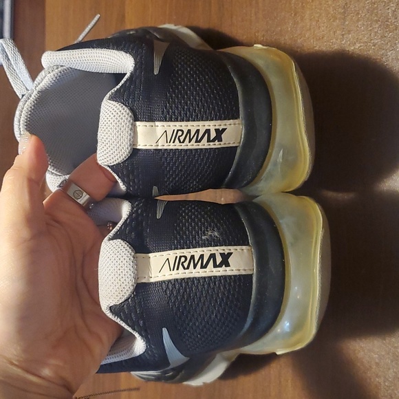 Nike Air Max Excellerate 5 Running Shoes Black/Metallic Silver/Wolf Grey - Picture 4 of 5